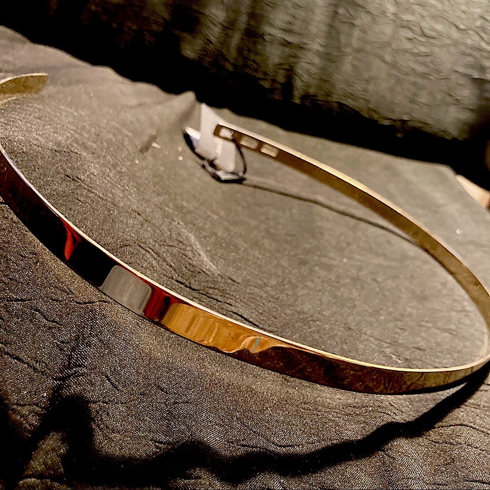 Burberry Polished Metal Belt